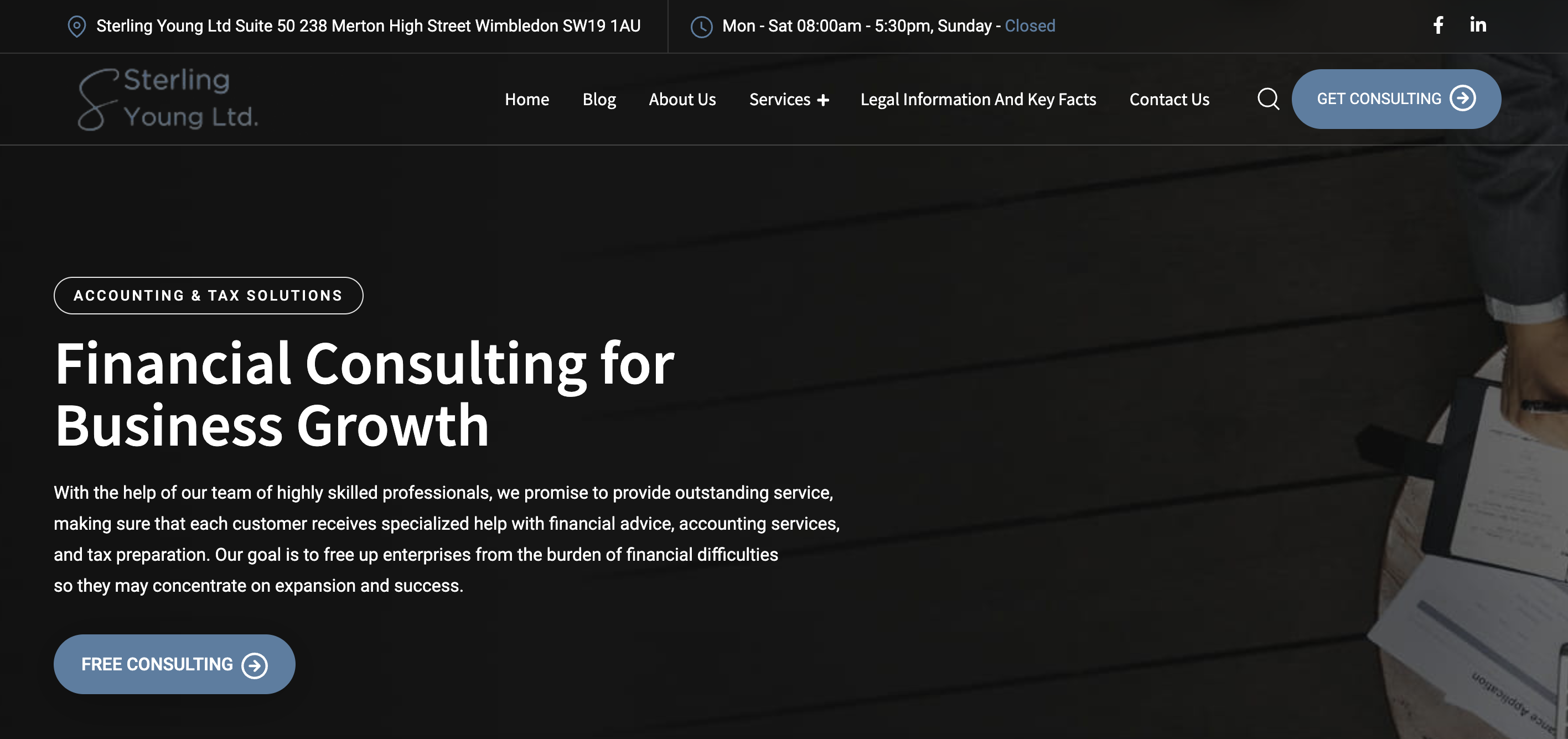 💼 Sterling Young Ltd — Corporate Website & Admin Backend